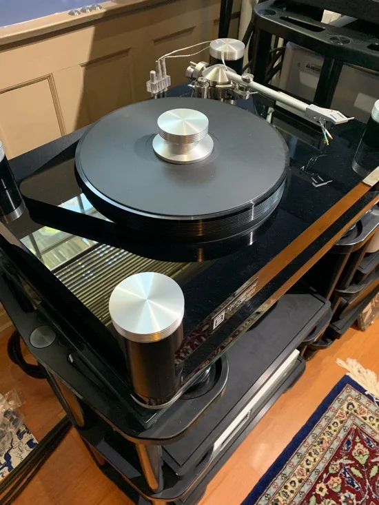 No vinyl playing, but the late AJ Conti is gone but not forgotten—Basis Audio