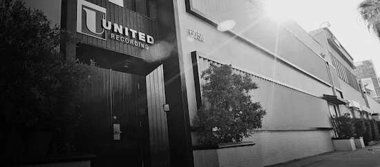 Photo credit: United Recording, Hollywood, CA
