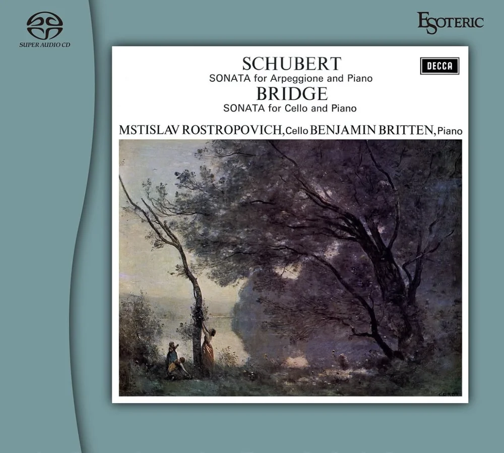 SCHUBERT Arpeggione Sonata, etc. ROSTROPOVICH/ESOTERIC SACD [2025