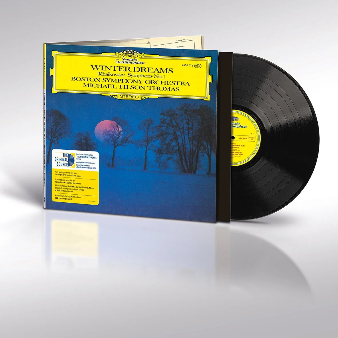 Tchaikovsky: Symphony No. 1 "Winter Dreams“–Michael Tilson Thomas &amp; Boston Symphony/DG The Original Source vinyl reissue [2025]