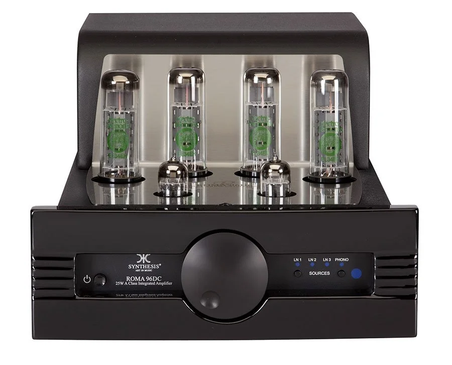Synthesis Roma 96DC+25W Pure A Class Integrated Stereo Amplifier with Digital Inputs