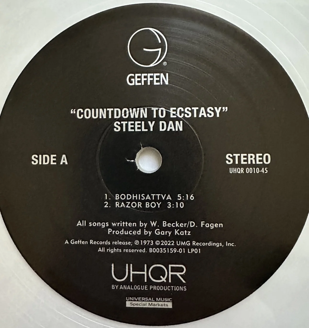 Countdown to Ecstasy—Steely Dan/Analogue Productions UHQR 45 RPM vinyl