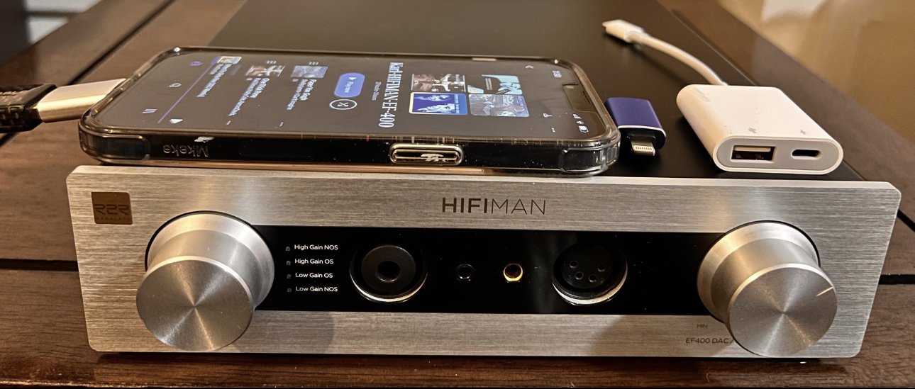 HiFiMAN EF400 DAC/Headphone Amp — Audiophilia