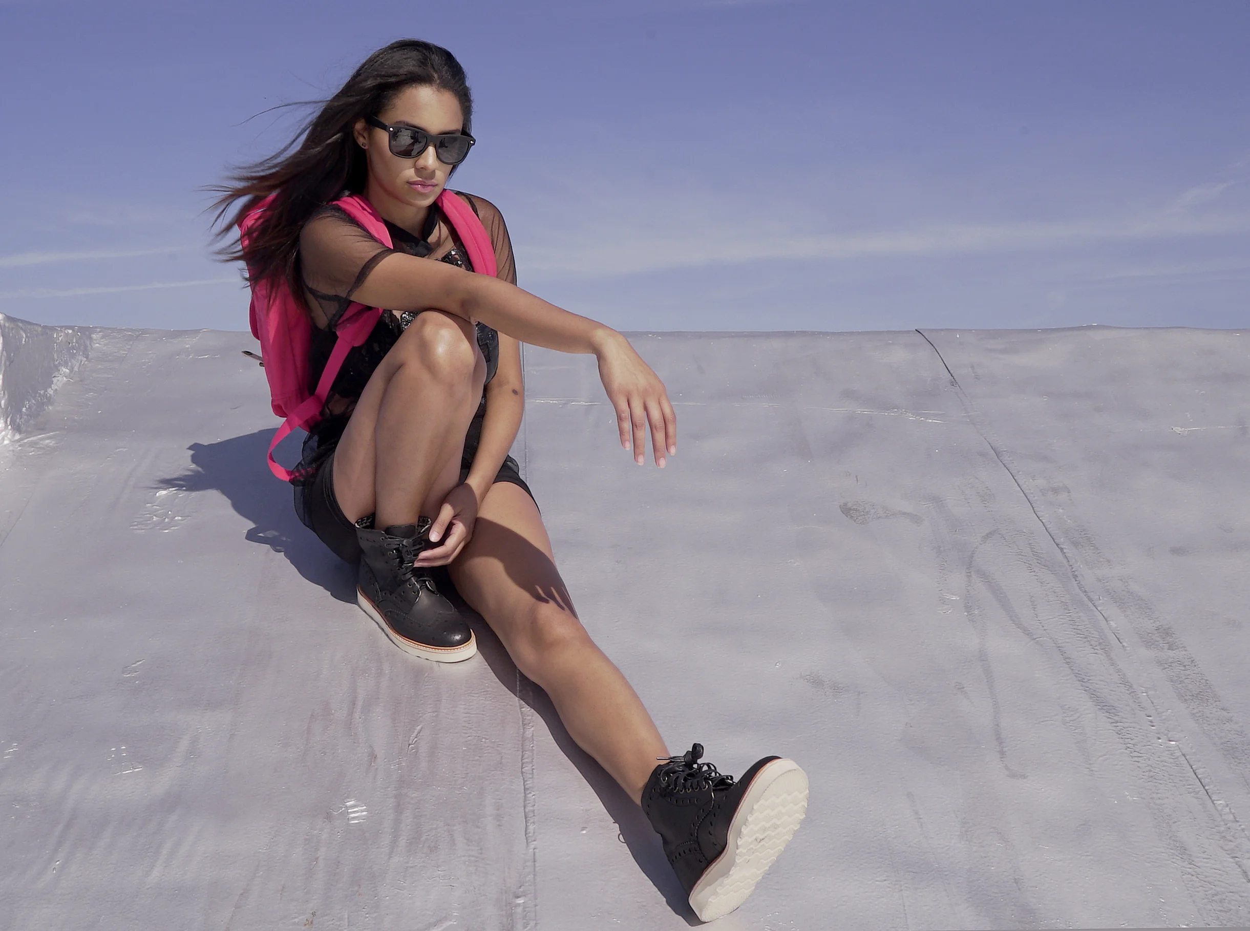 Rollie photoshoot - Model Sasha Merci