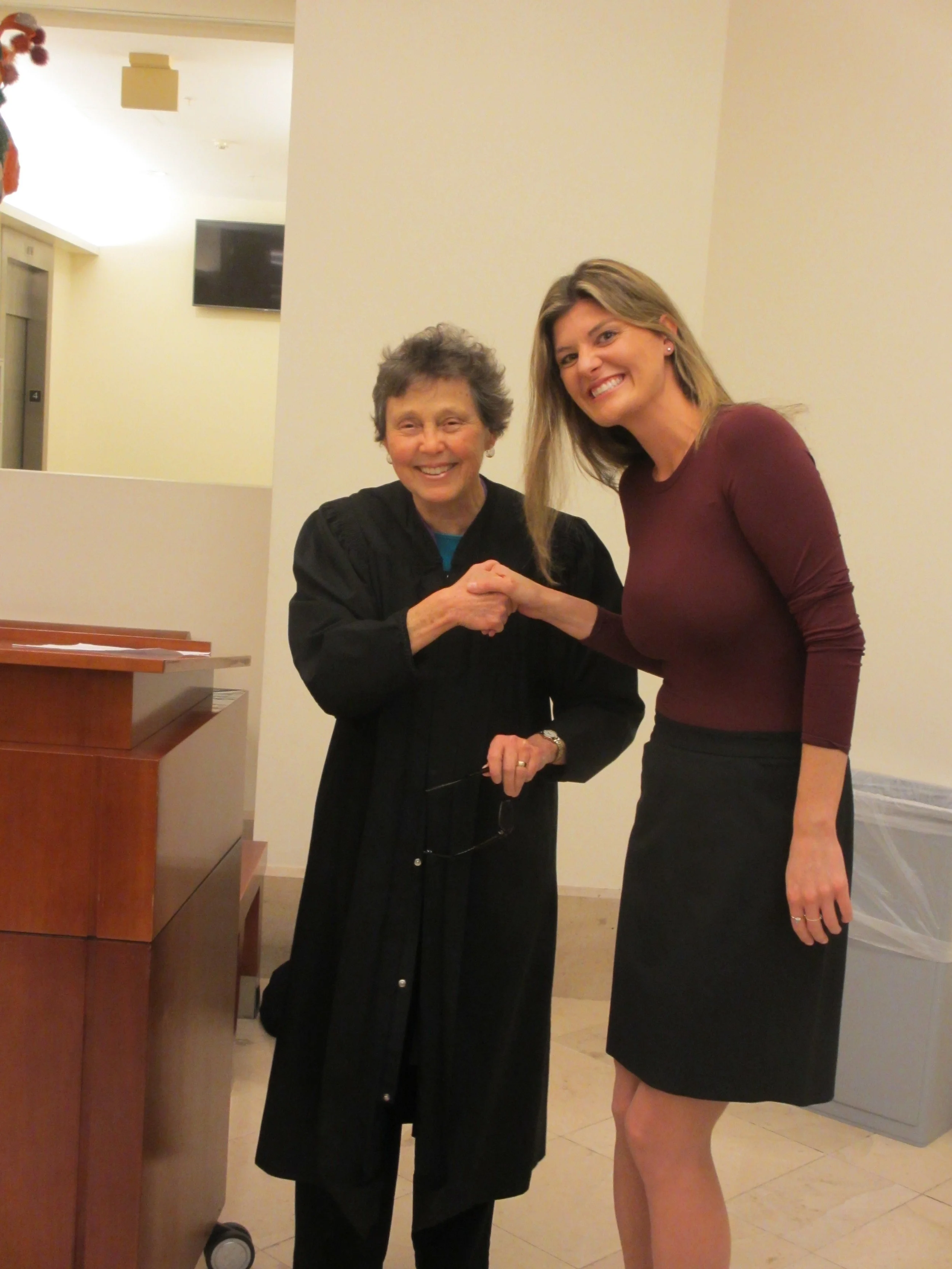 Judge Davis with new advocate 
