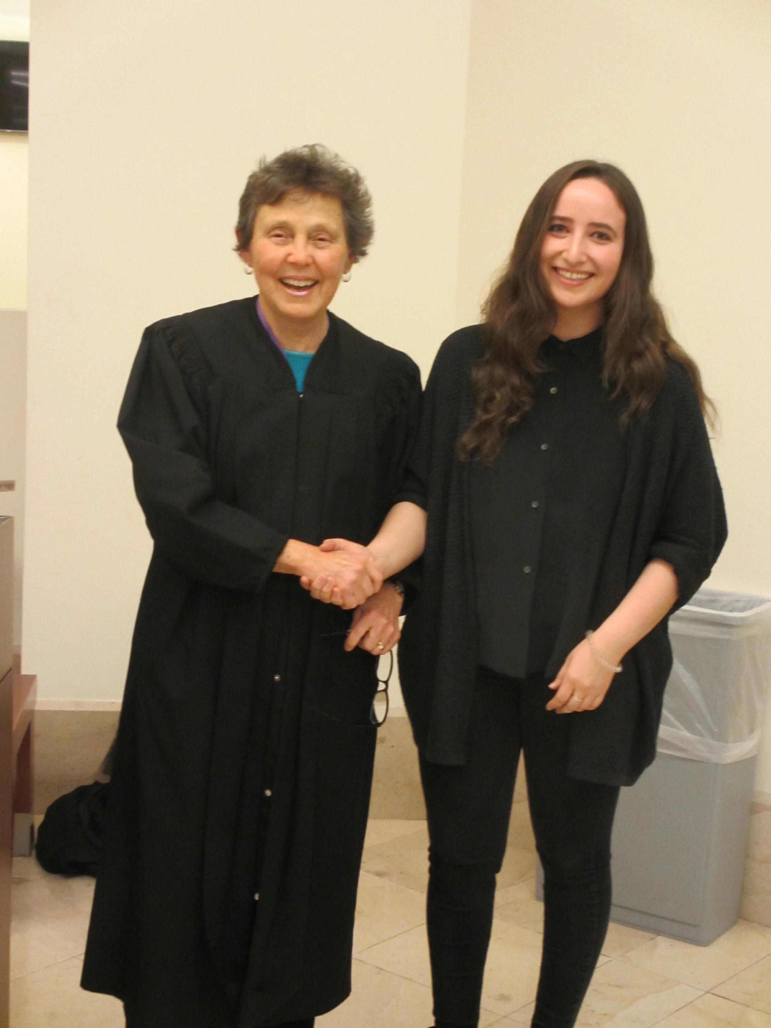  Judge Davis with new advocate 