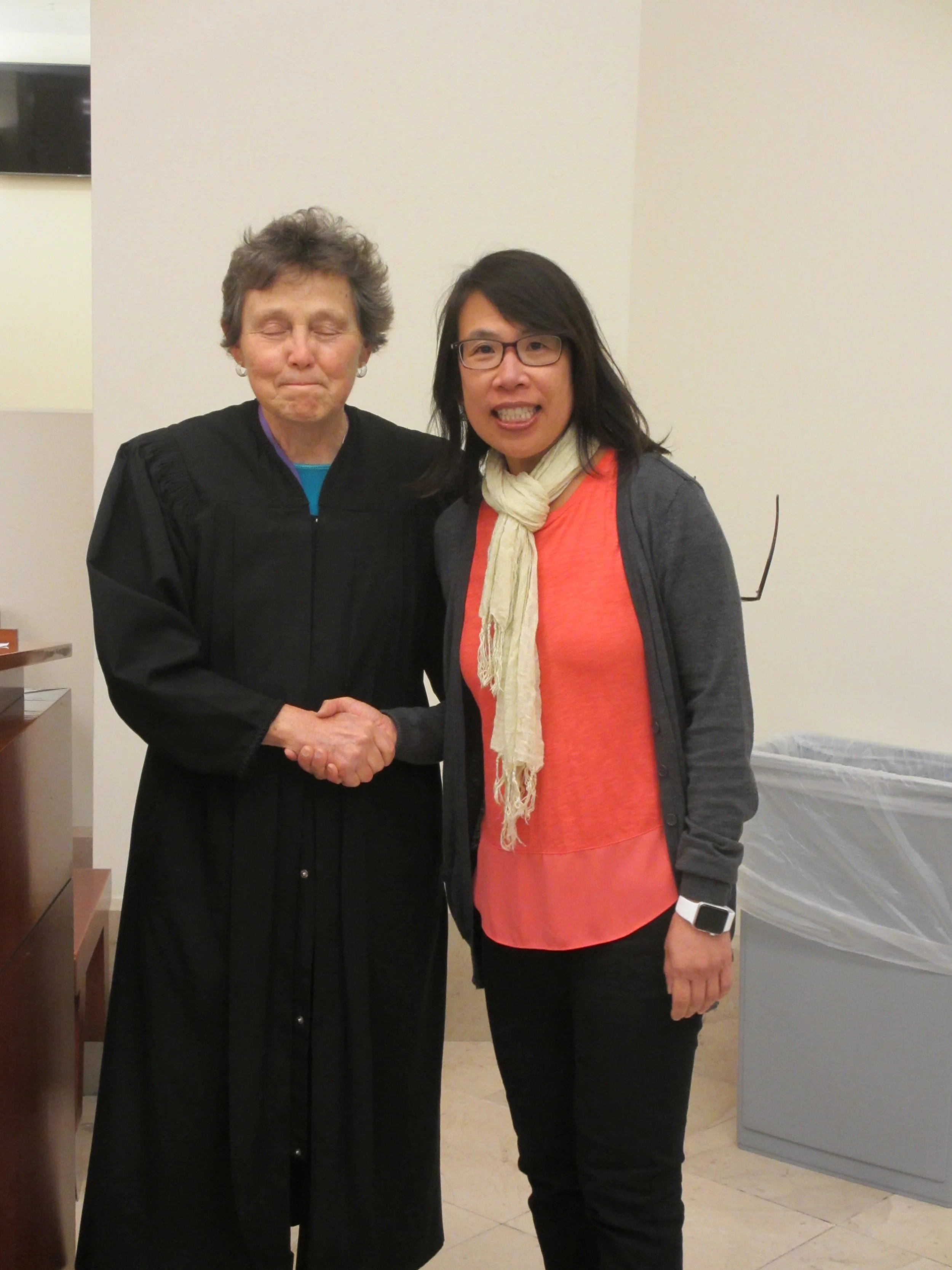  Judge Davis with new advocate 