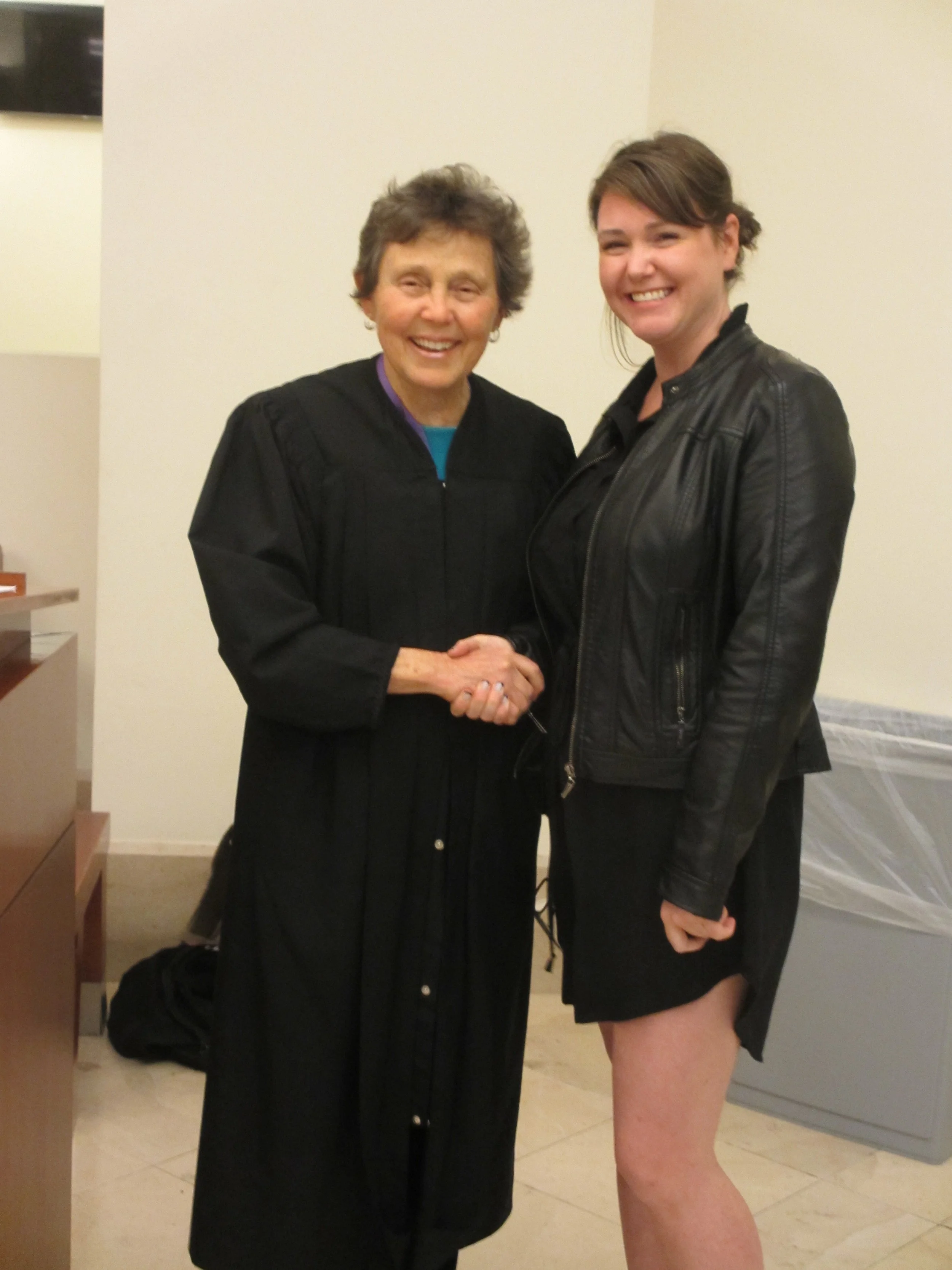  Judge Davis with new advocate 