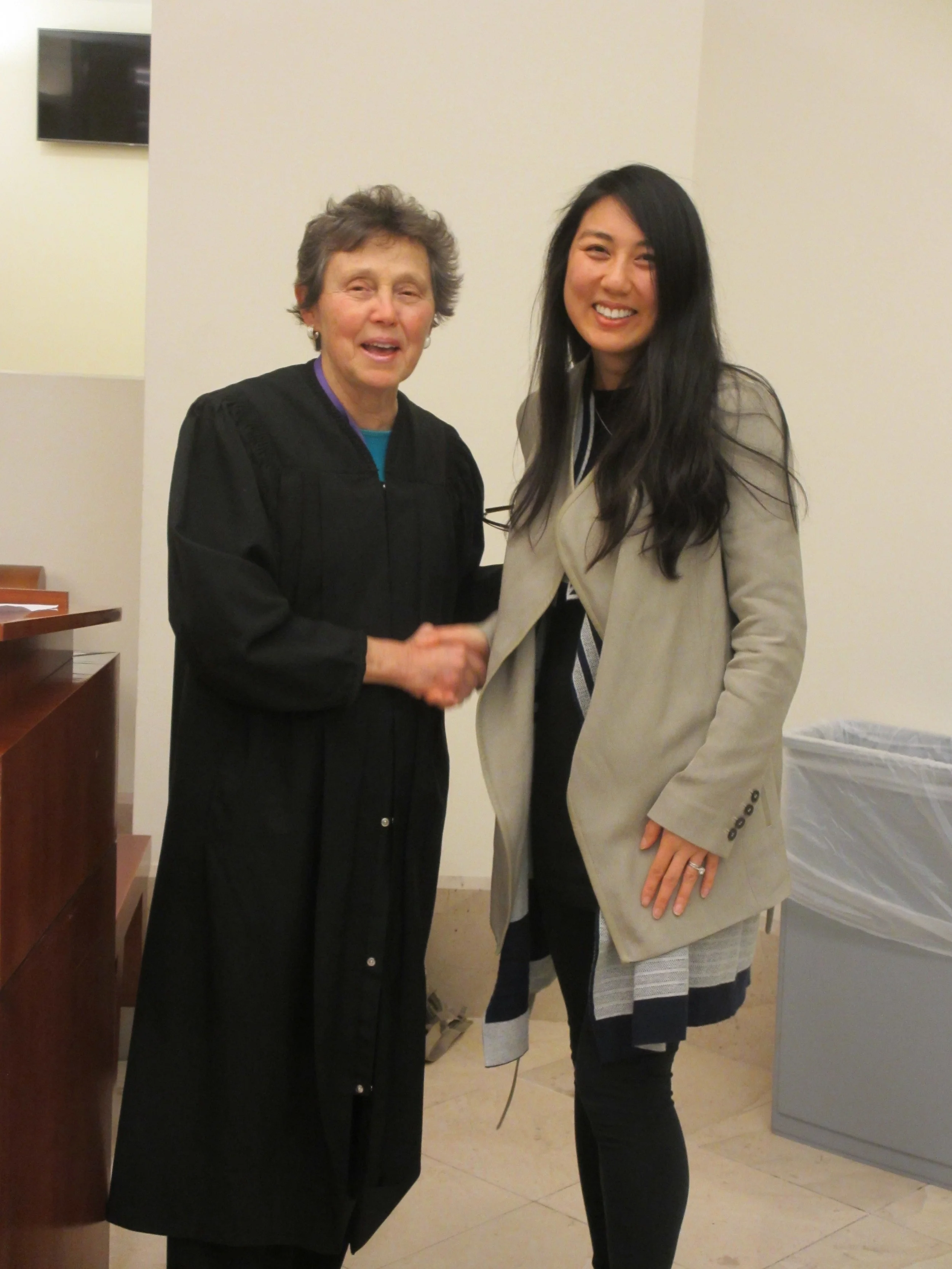  Judge Davis with new advocate 