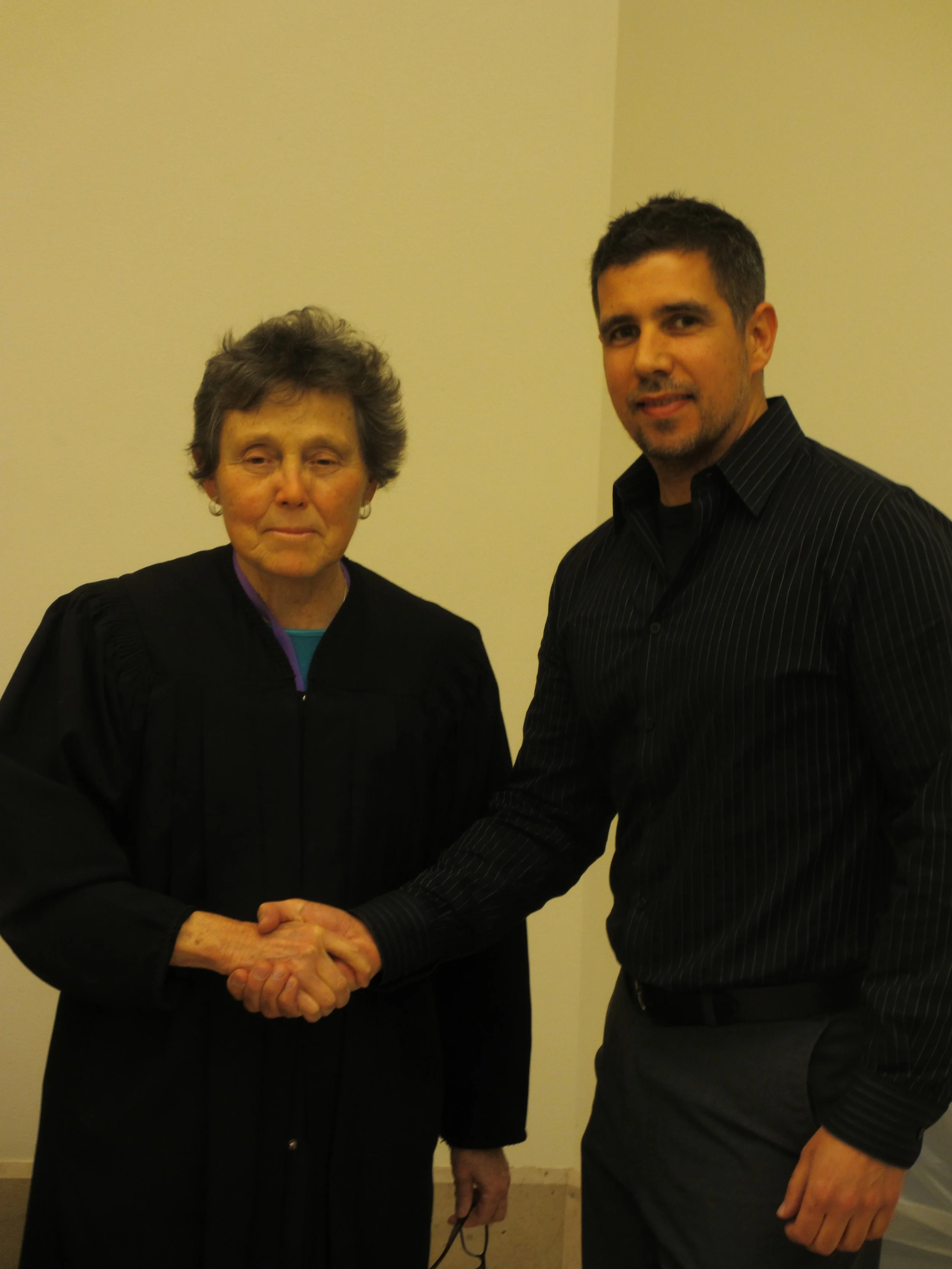  Judge Davis with new advocate 