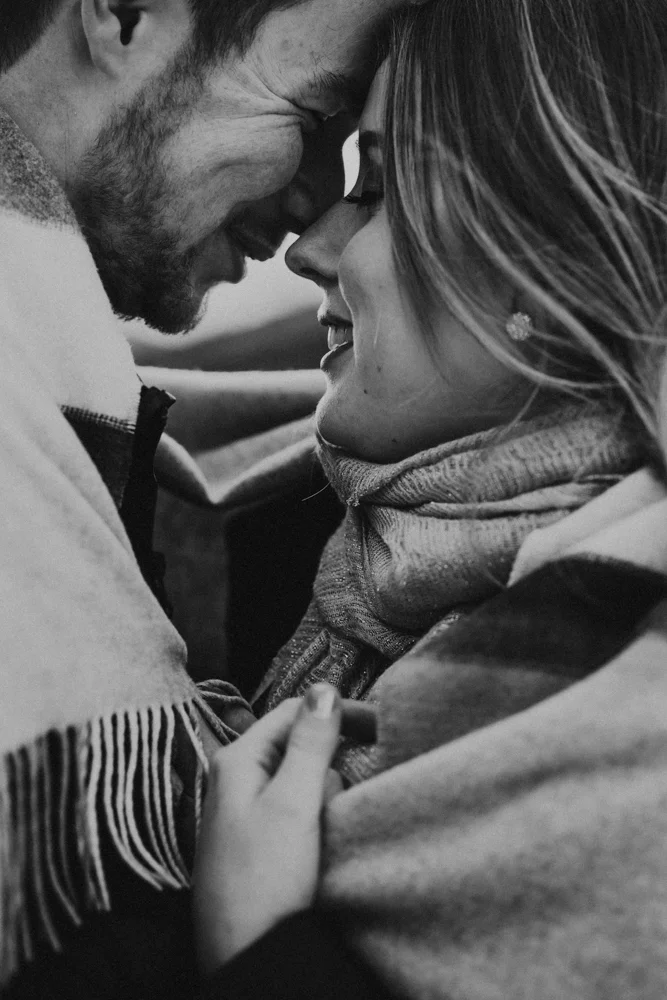 Courtney + Tyler | Winter Engagement in Jasper (shot with Cypress and Cedar Photography)
