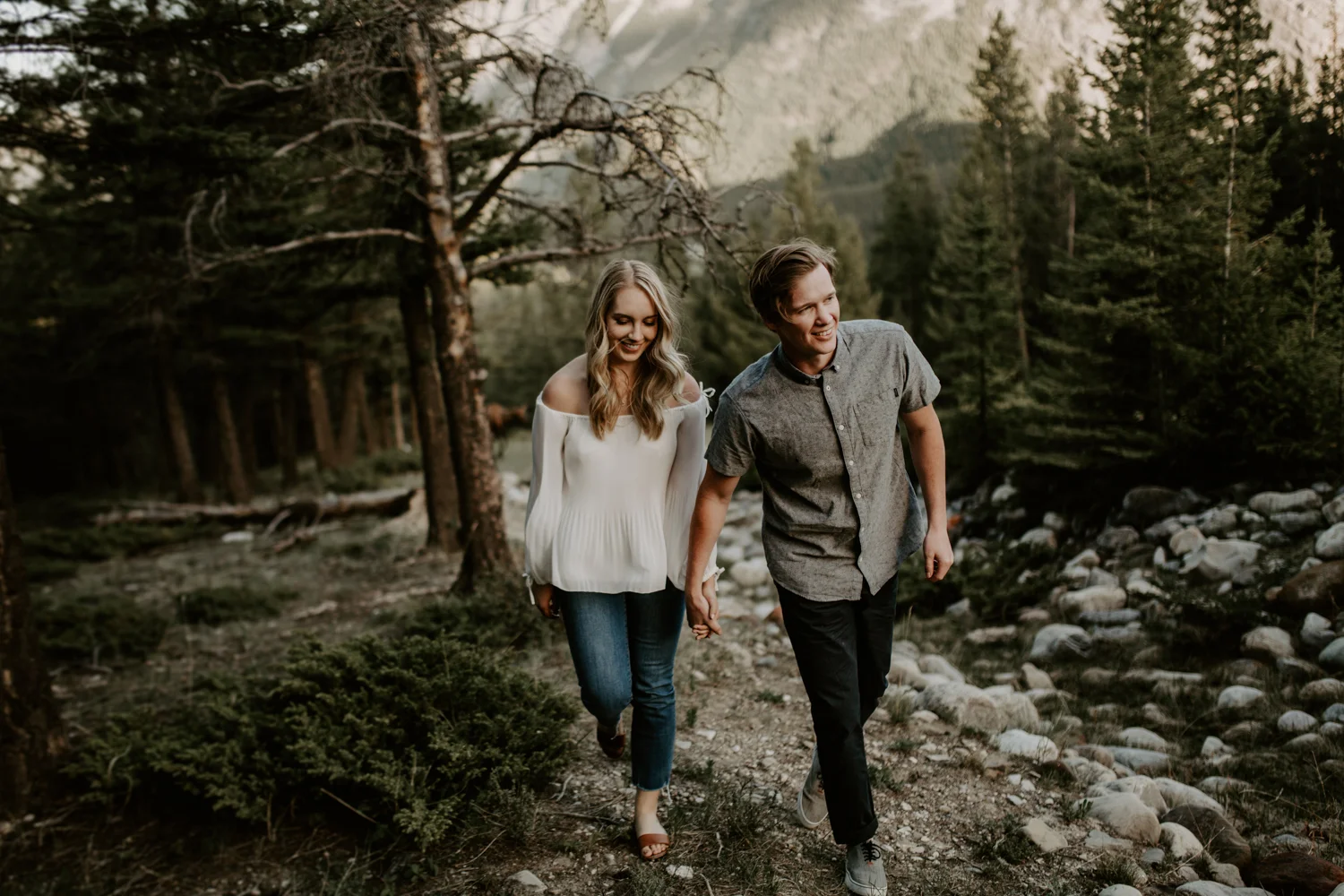 Michael + Jordan | Rocky Mountain Engagement