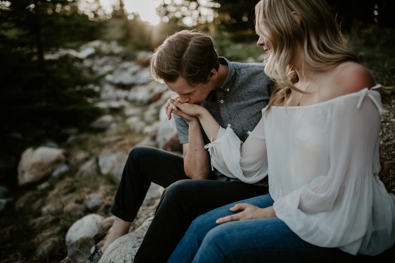 Michael + Jordan | Rocky Mountain Engagement