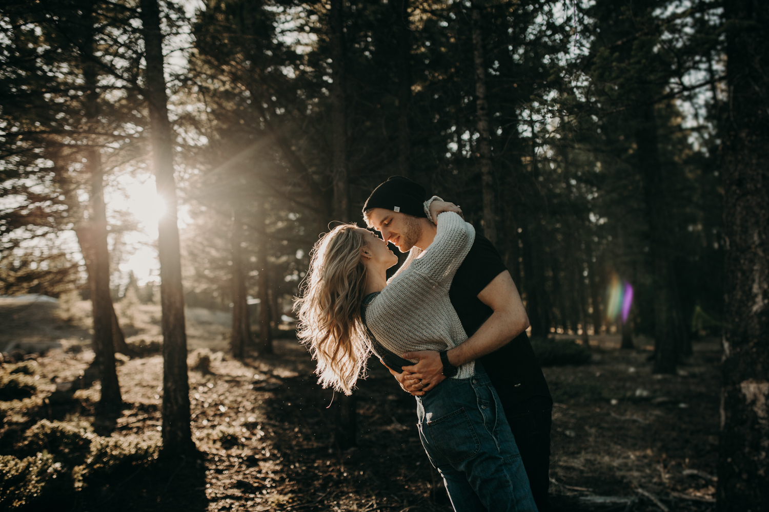 Janelle + Nick | Rocky Mountain Engagement