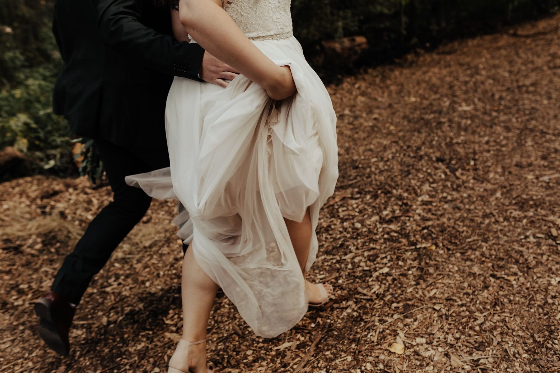 Moody and Intimate Backyard Wedding | Ashley + Braden