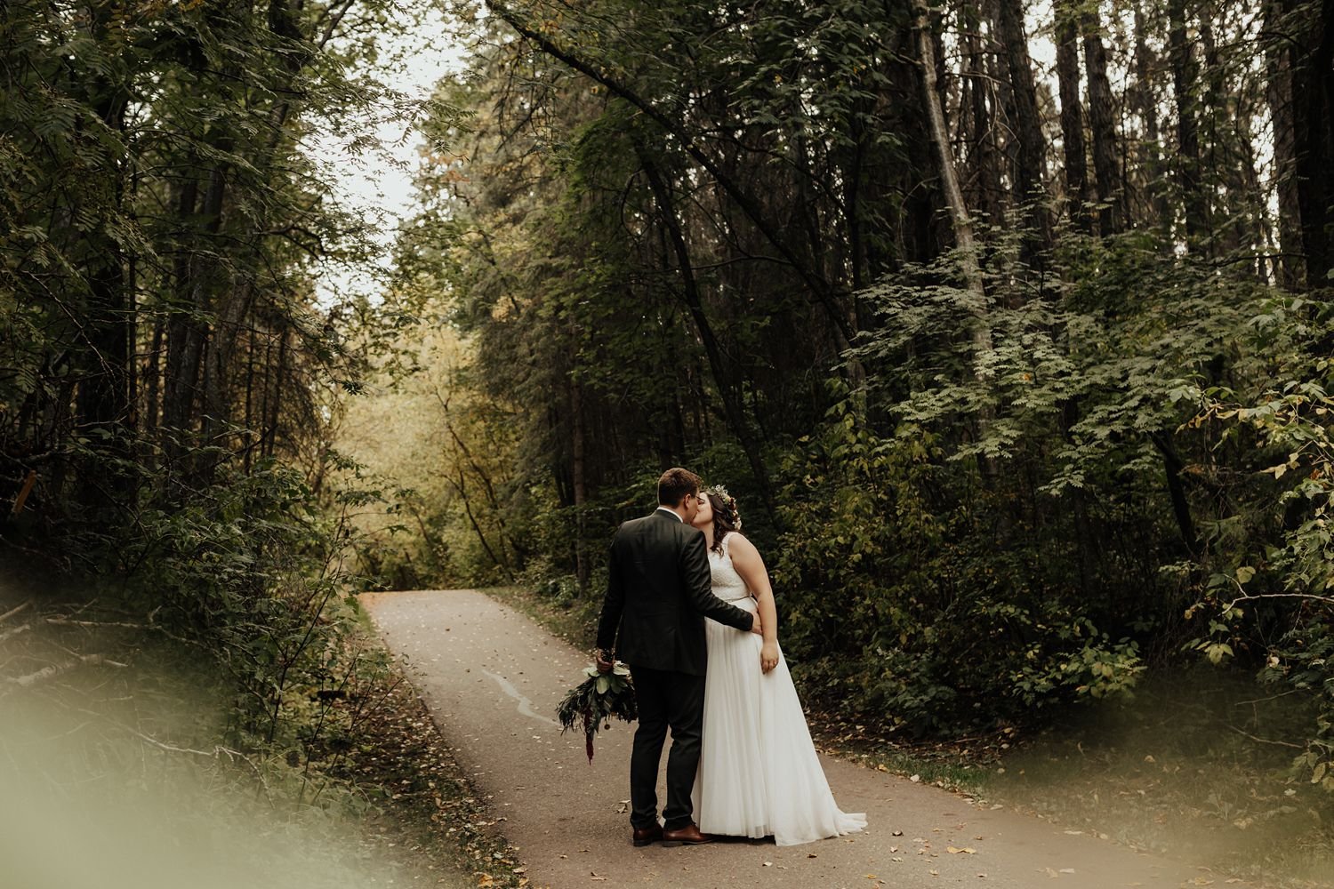 Moody and Intimate Backyard Wedding | Ashley + Braden