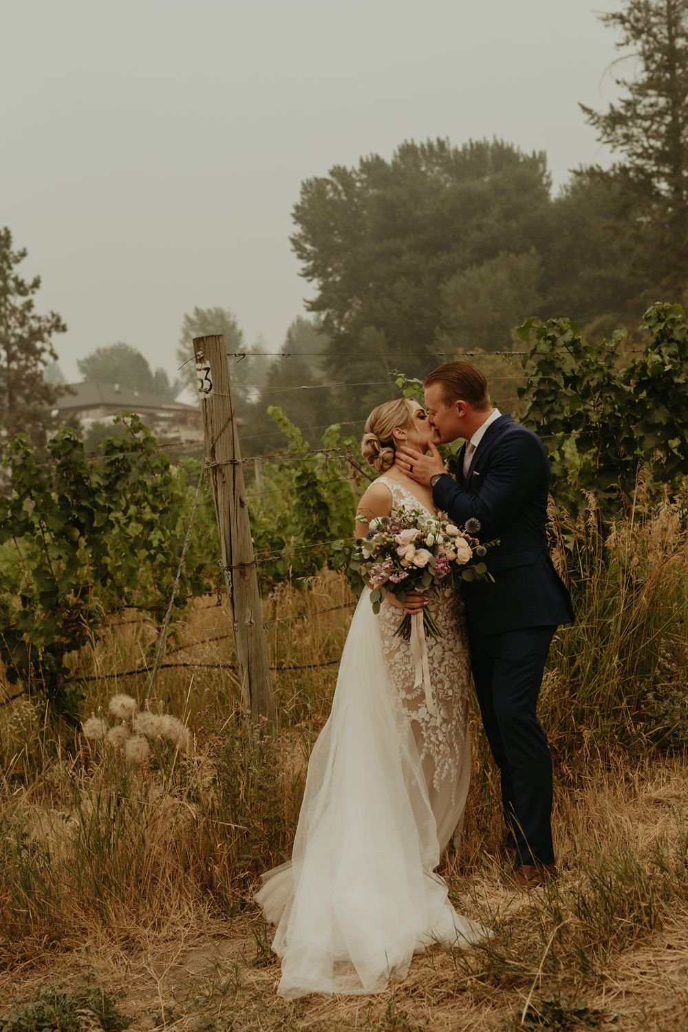 Summerhill Pyramid Winery Wedding in Kelowna | Marie + Josh