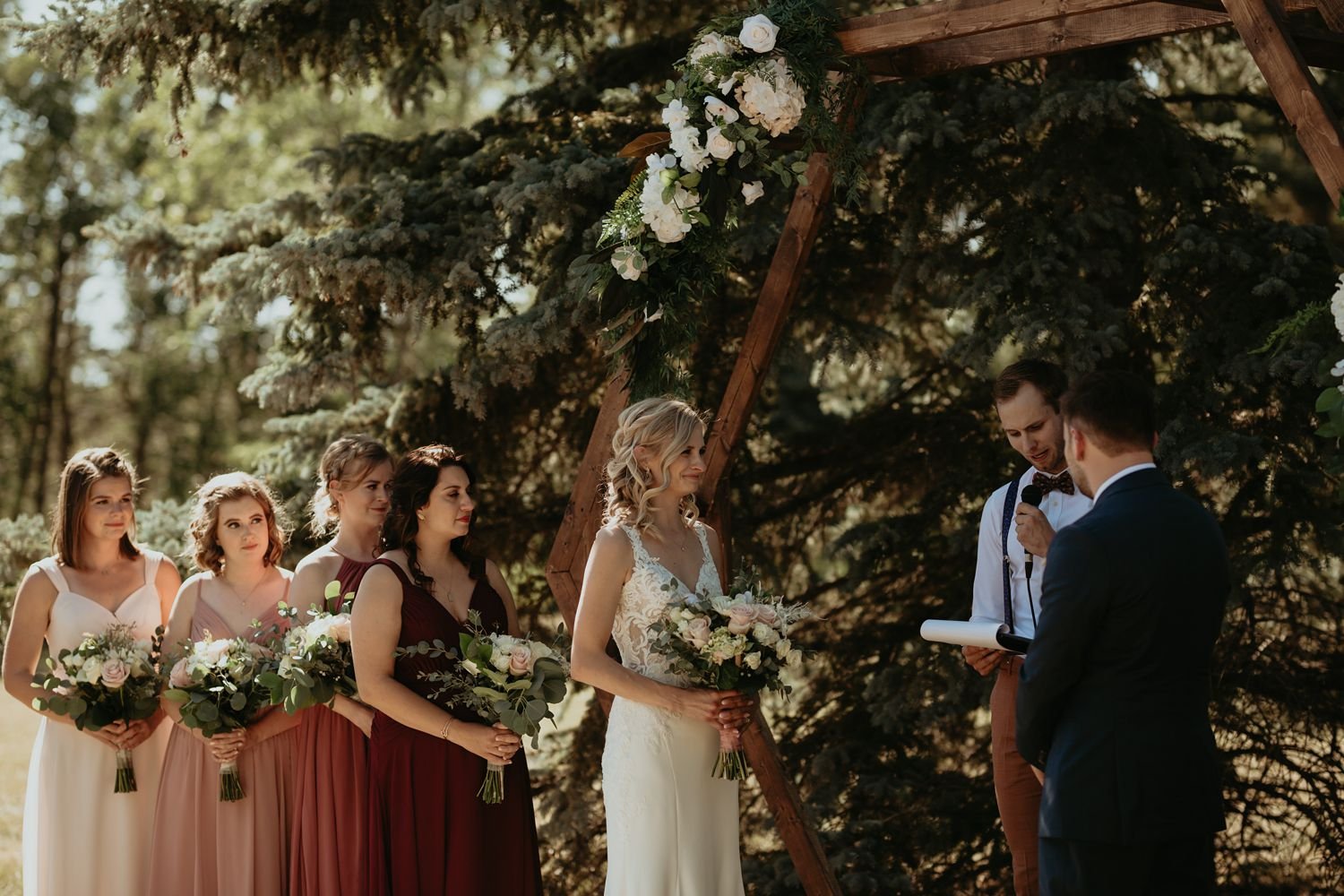 Edmonton Backyard Wedding | S + E
