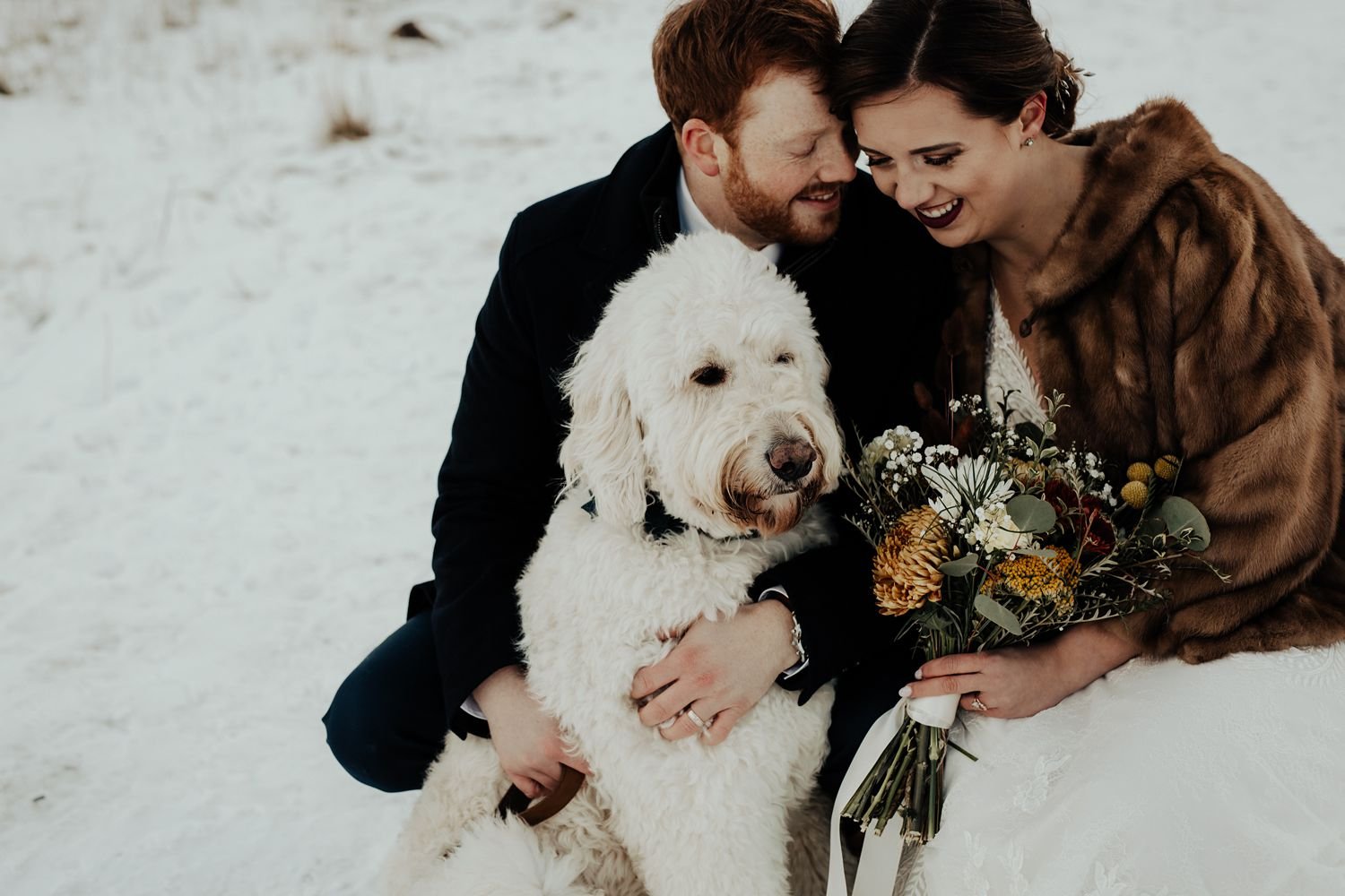 Canmore Winter Wedding | Lisa + Callan