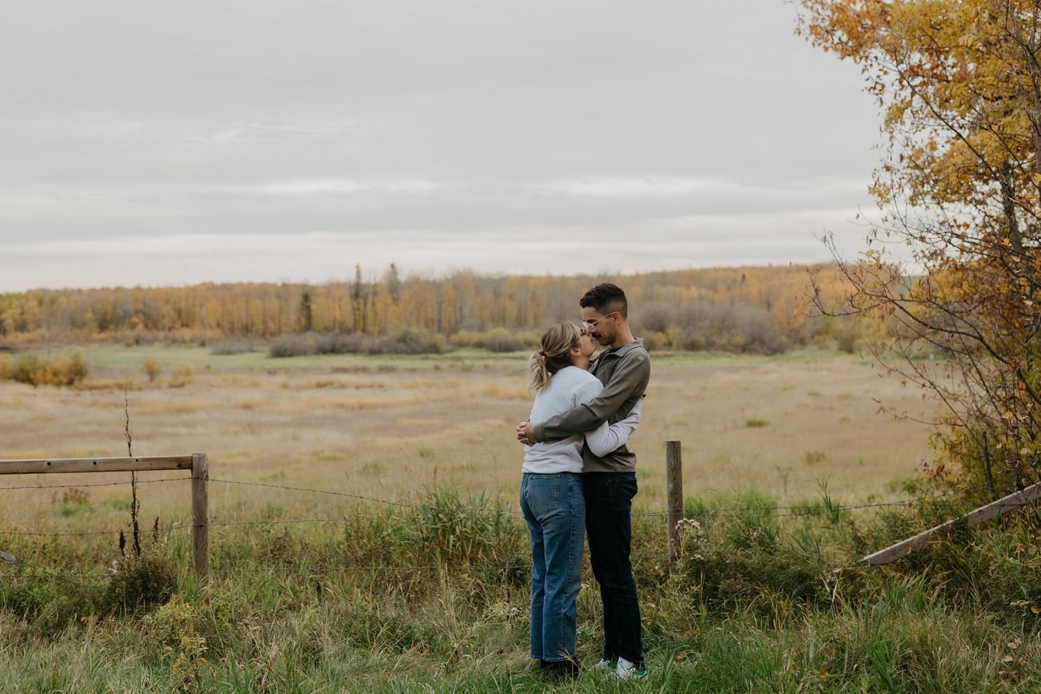 Walk Down Whyte Ave and Ravine Engagement | M + M