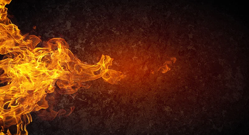 "With the Holy Spirit and Fire!"