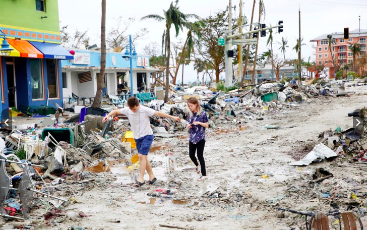 "Pounded By The Storm"