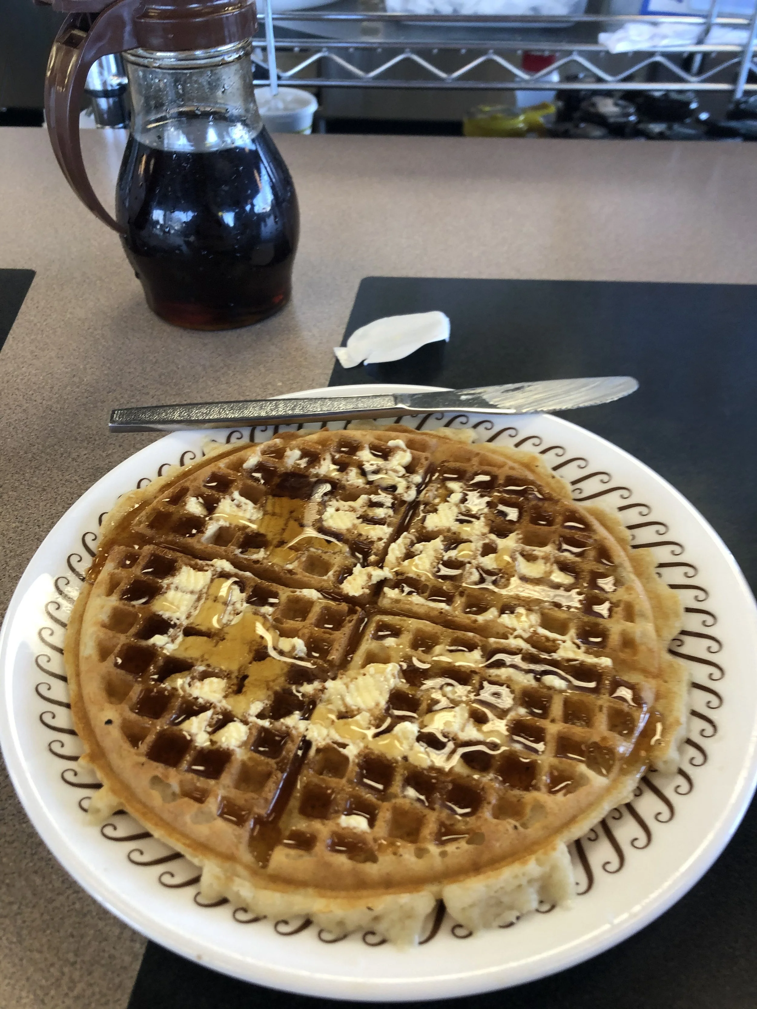 "Hugs, Tears, Love and Waffles"