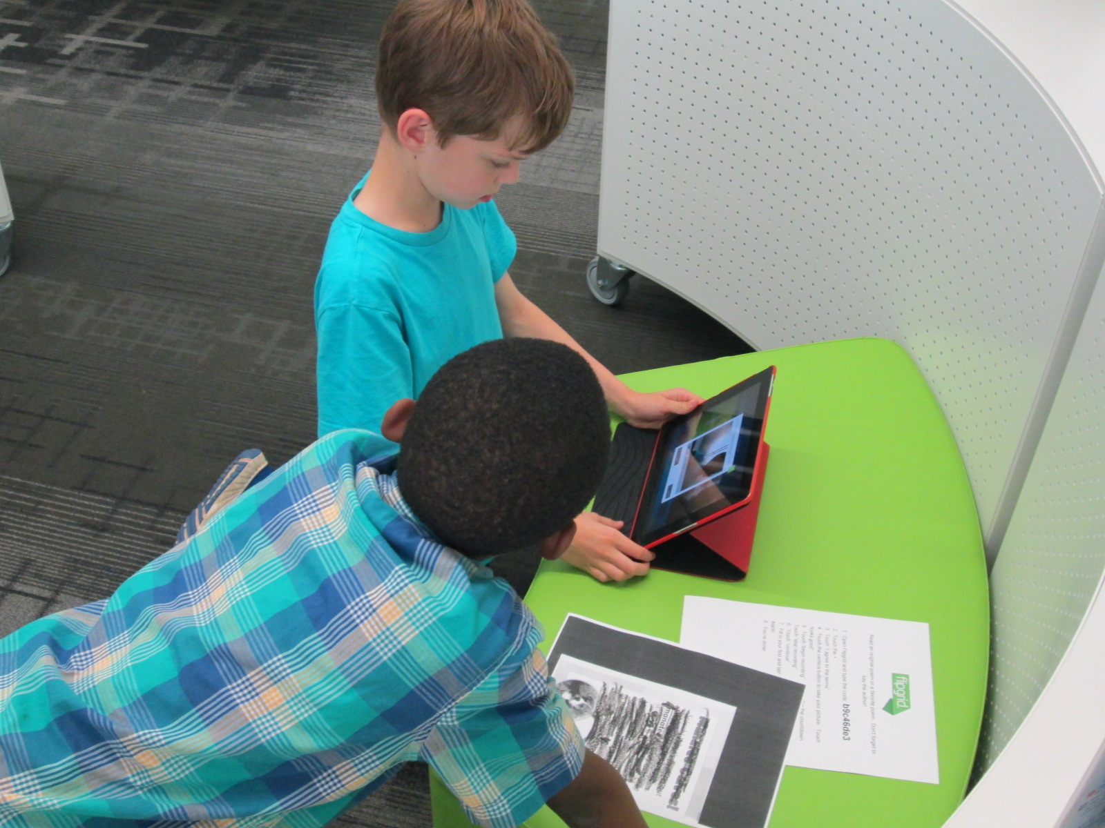 flipgrid blog.Poetry Month. Blackout Poetry 150409