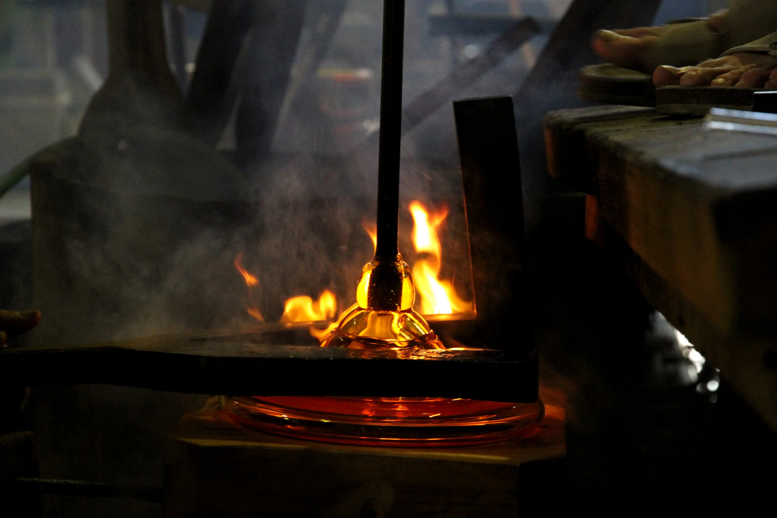 Bruning in the mould.jpg