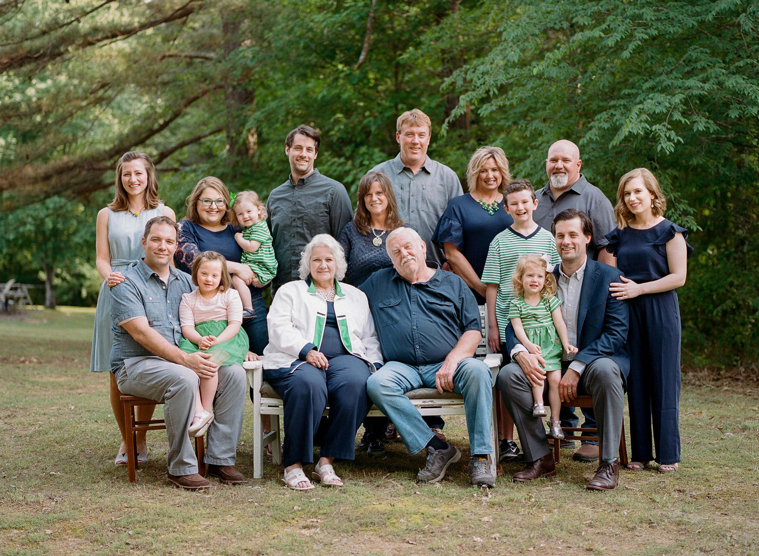 What to wear for extended family portraits {Franklin Family