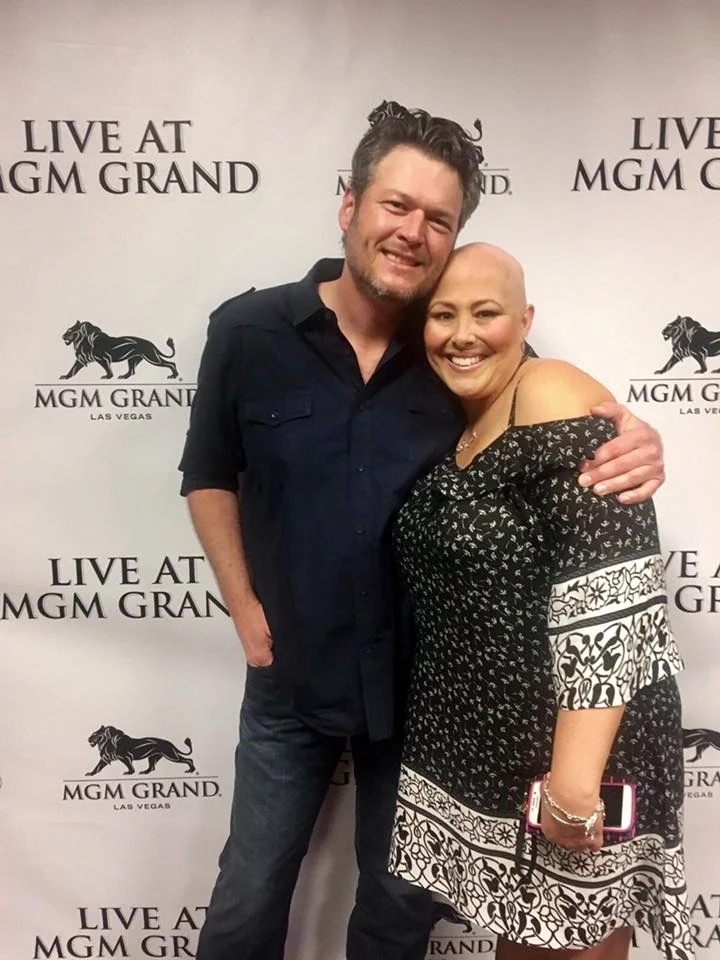 Heather Skipworth and Blake Shelton