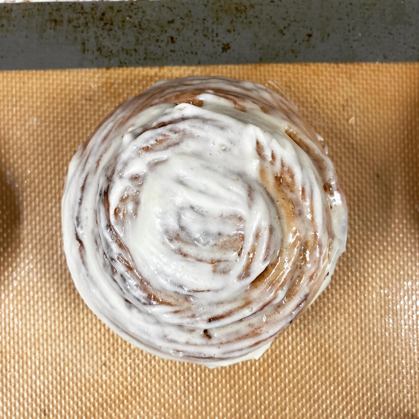 Due to popular demand, we decide to start serving up warm miso cinnamon buns on the weekends to help satisfy everyone&rsquo;s sweet tooth cravings and because it is one of our favourite stress-relieving activities (yes, even us chefs need to stress b