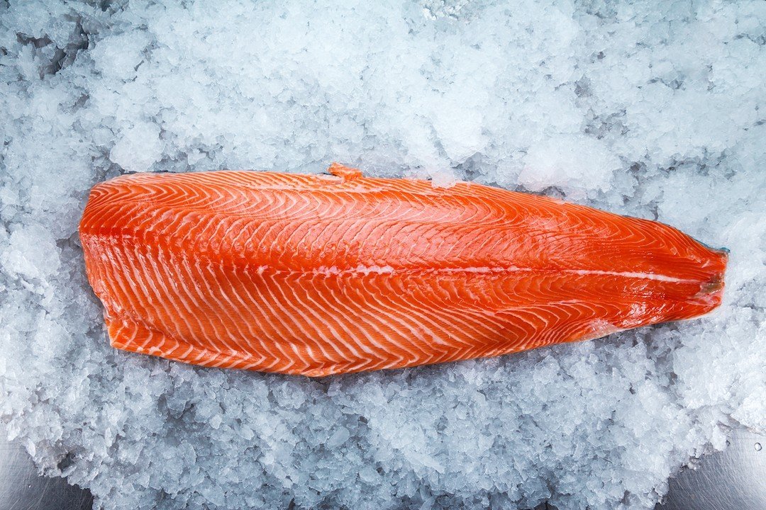 Wild troll caught King salmon fresh in the cases this weekend!