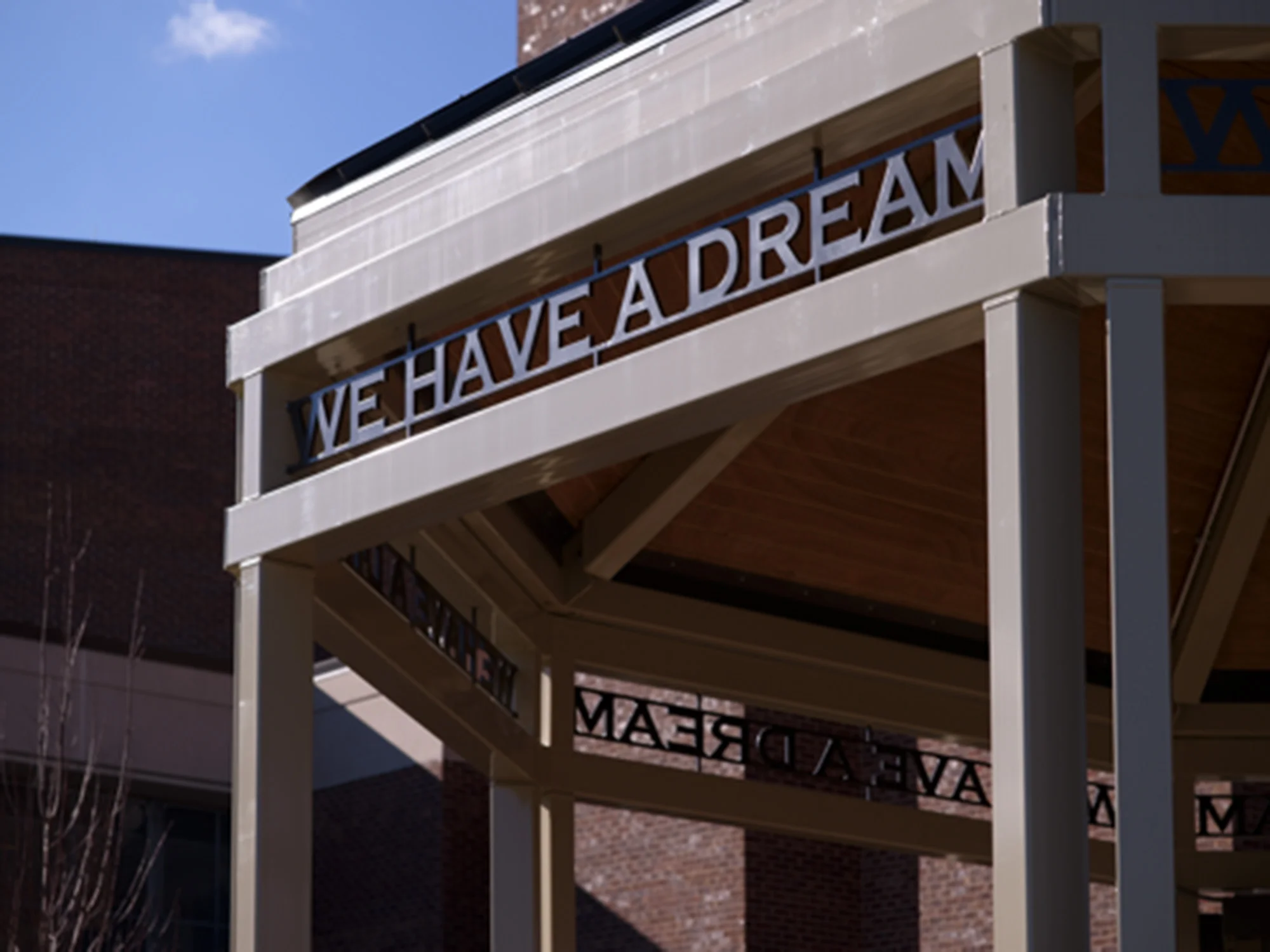Martin Luther King High School Entrance Pavilion