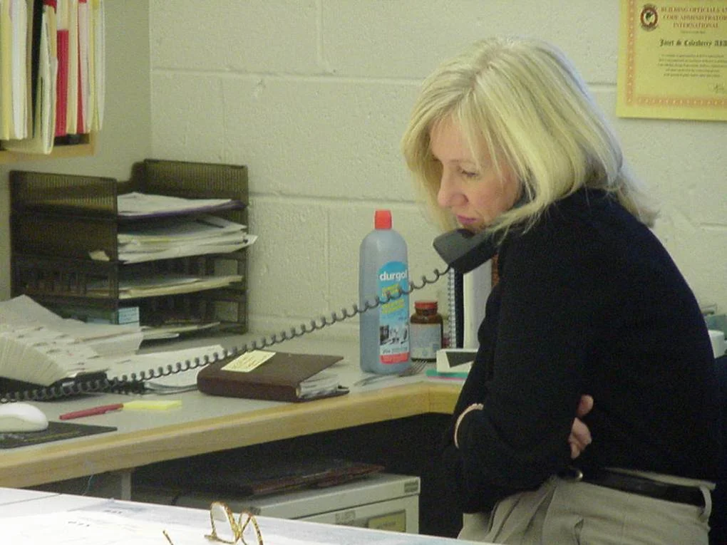 Janet at work