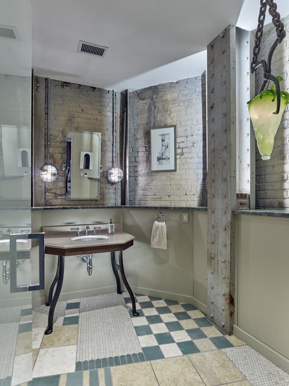 Custom Tile and Lighting