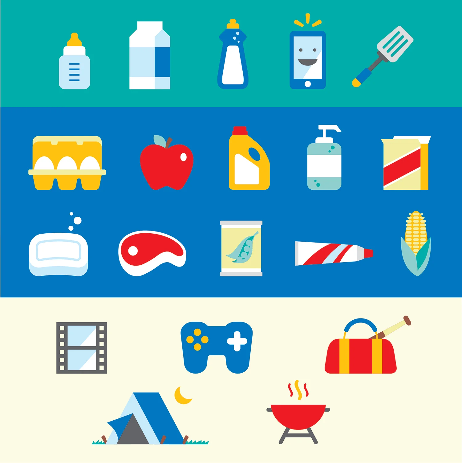 I illustrated these icons for various articles in the issue.