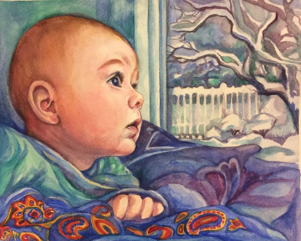 Baby New Year: Leighton Isaacs and David Jack