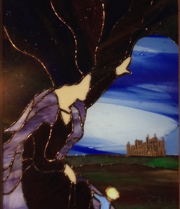 At the Back of the North Wind, in Stained Glass