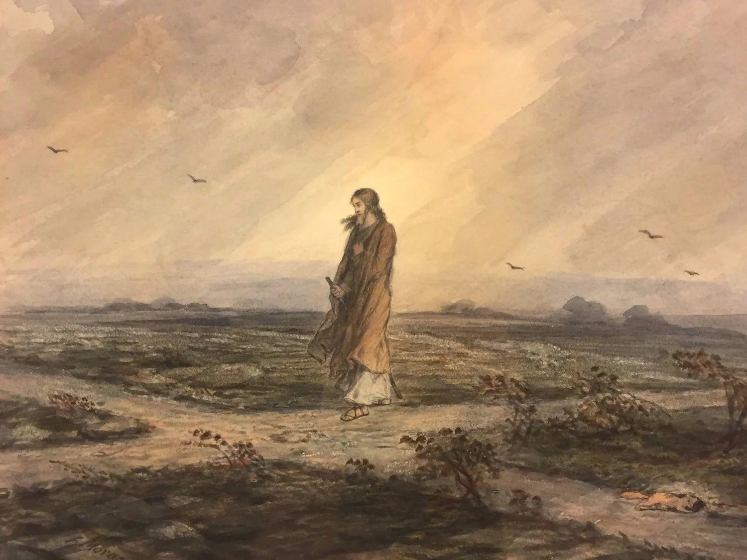 Temptation Of Christ In The Wilderness