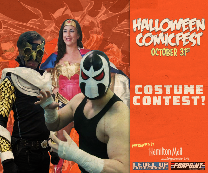 Halloween Comicfest Costume Contest Info!