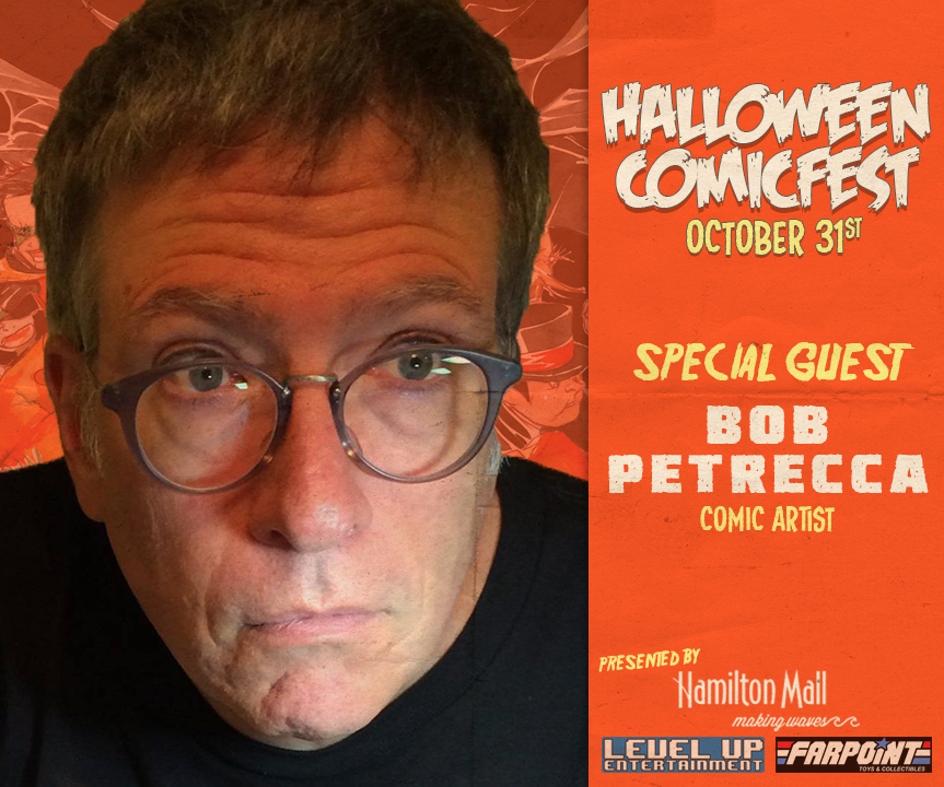 Bob Petrecca is an extremely talented veteran comic book artist whose art has appeared in titles like Justice League Unlimited, Superman, Thor, and many other titles. You can find his most recent work featured in the Upper Deck Firefly: The Verse line of trading cards.