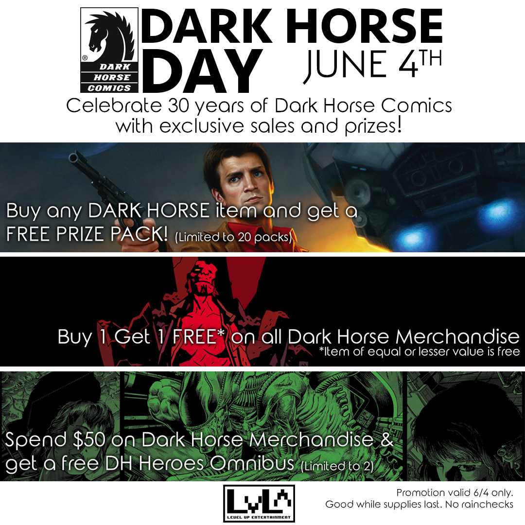 Dark Horse Day at Level Up!