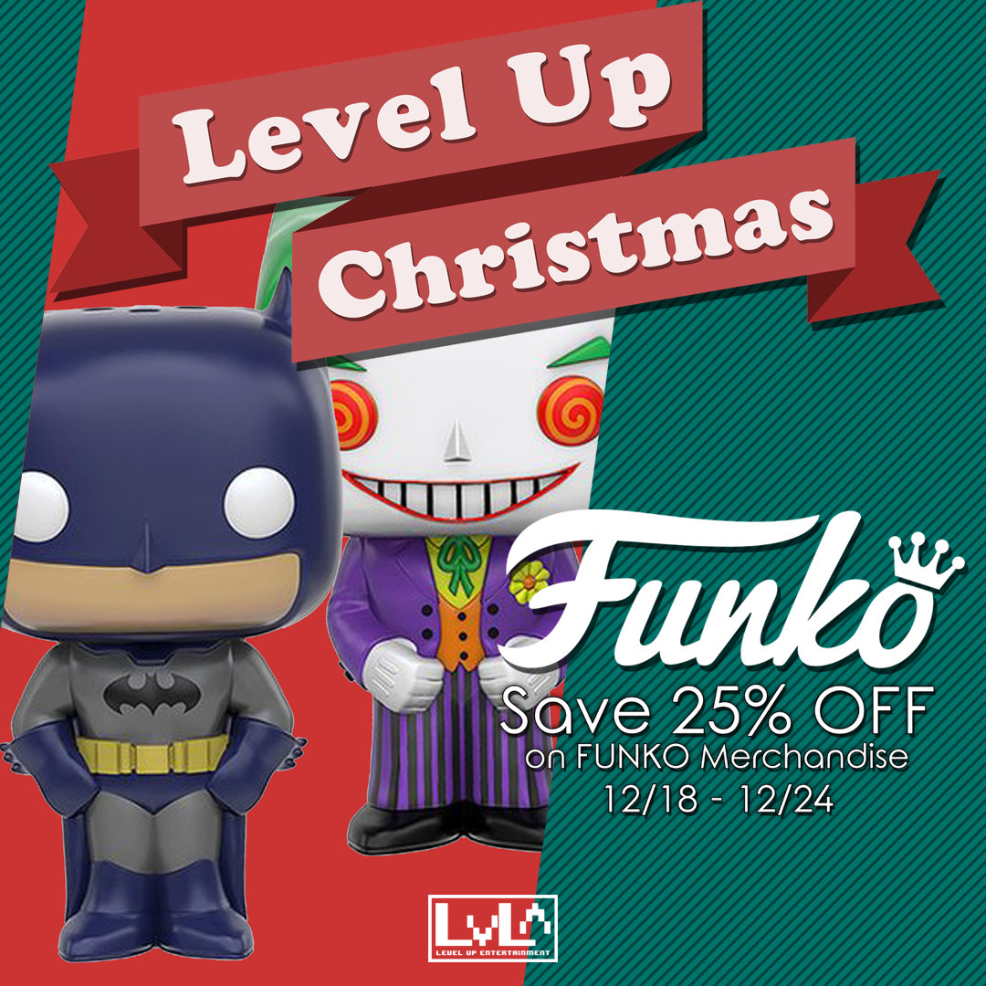 Save 25% Off Funko Items! Use discount code LUXMAS at checkout!