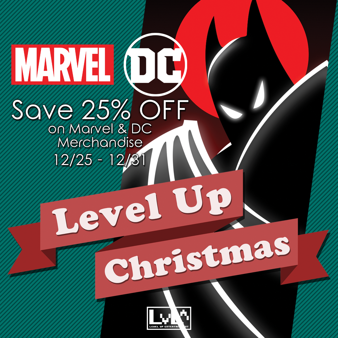 Save 25% Off Marvel &amp; DC merchandise! Use discount code LUXMAS at checkout.