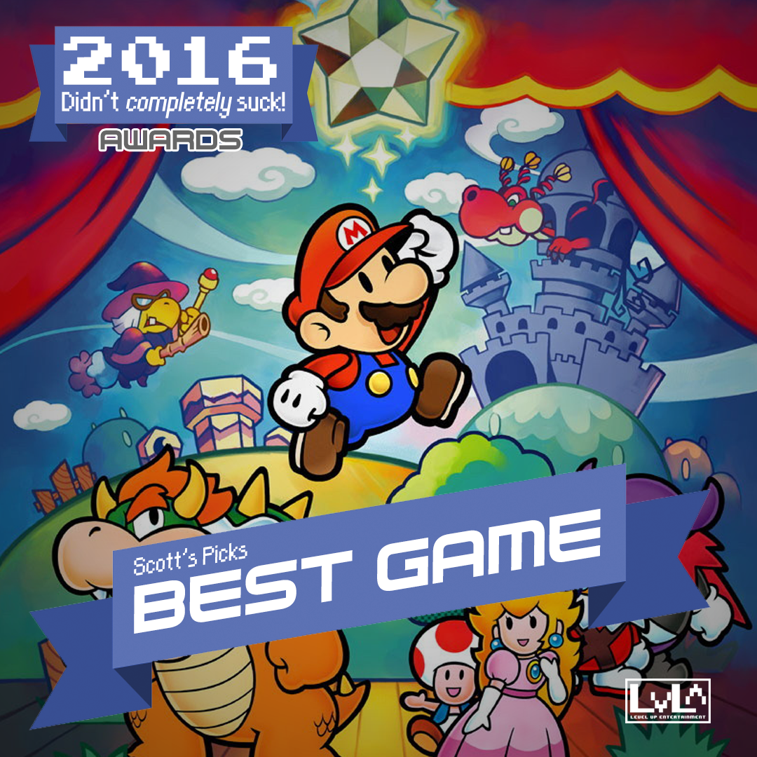 Best Game - Paper Mario & The Thousand Year Door (Gamecube)