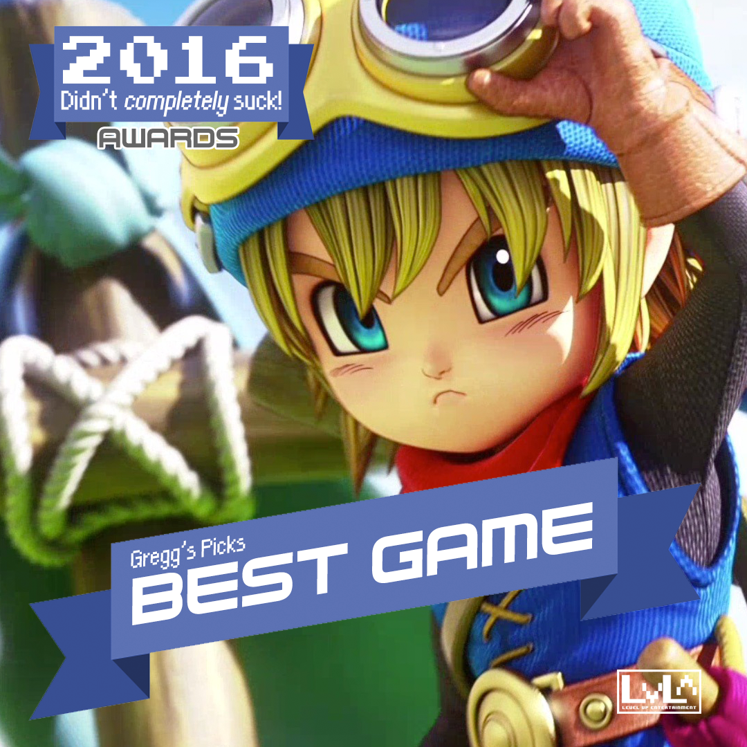 Best Game - Dragon Quest Builders (PS4)