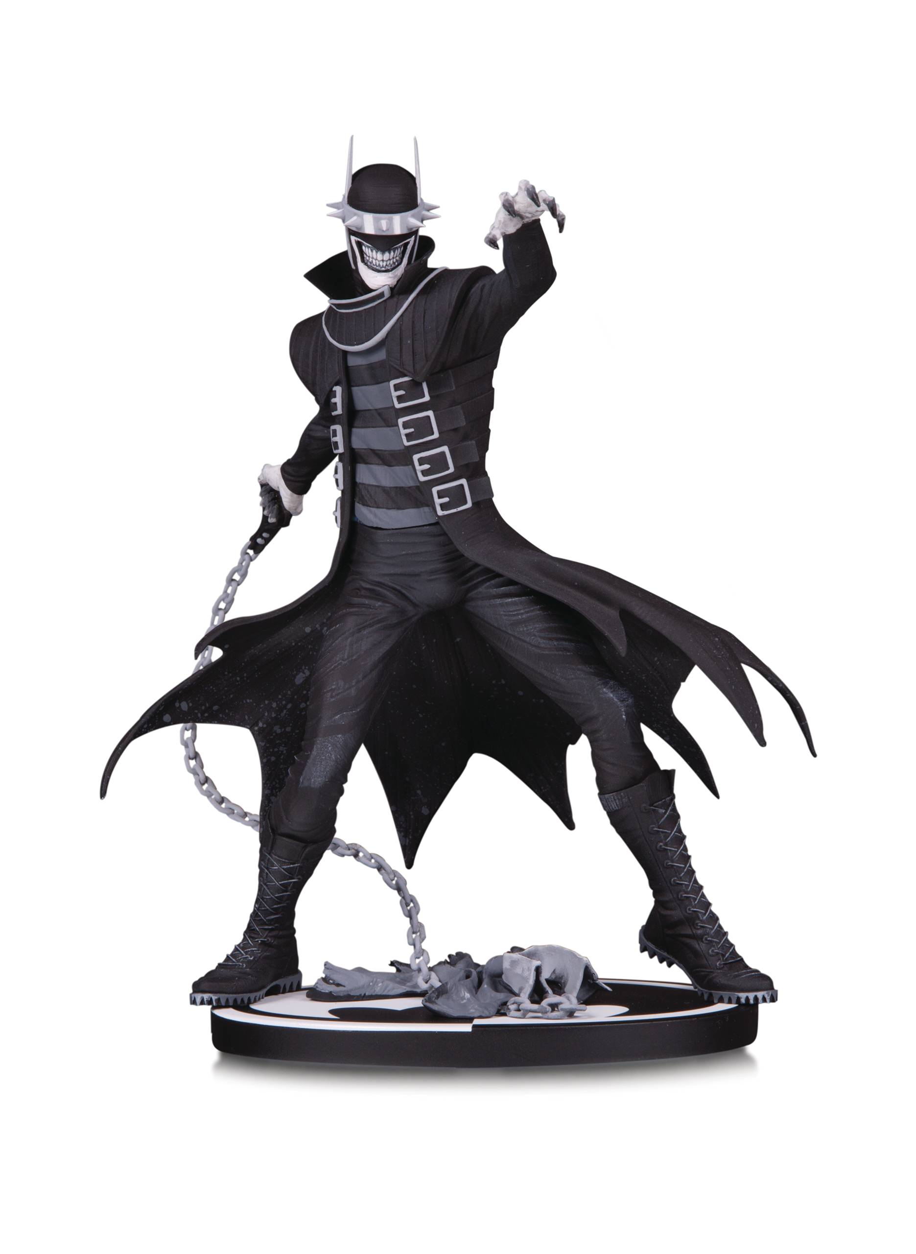 BATMAN BLACK & WHITE THE BATMAN WHO LAUGHS STATUE