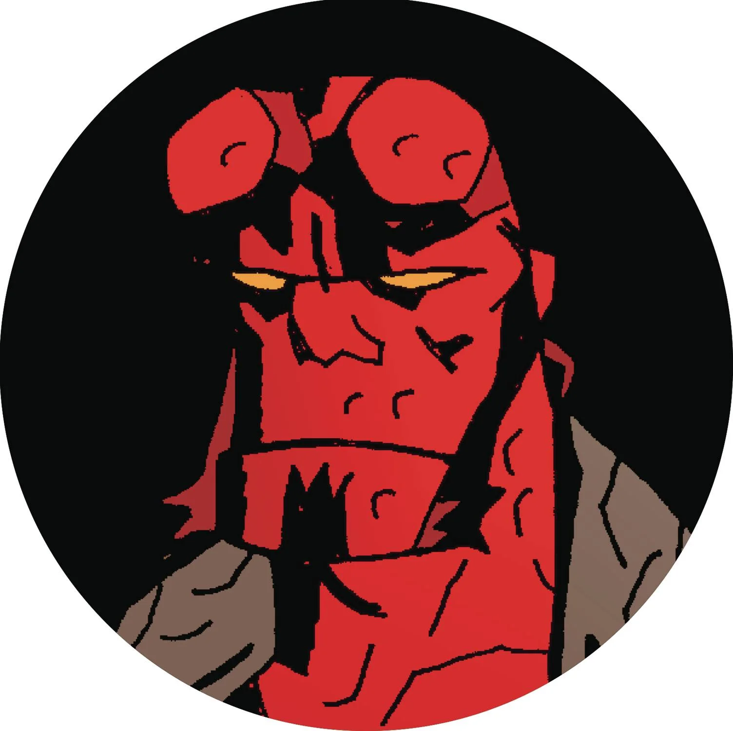 HELLBOY DAY 2019 1.5 INCH BUTTON