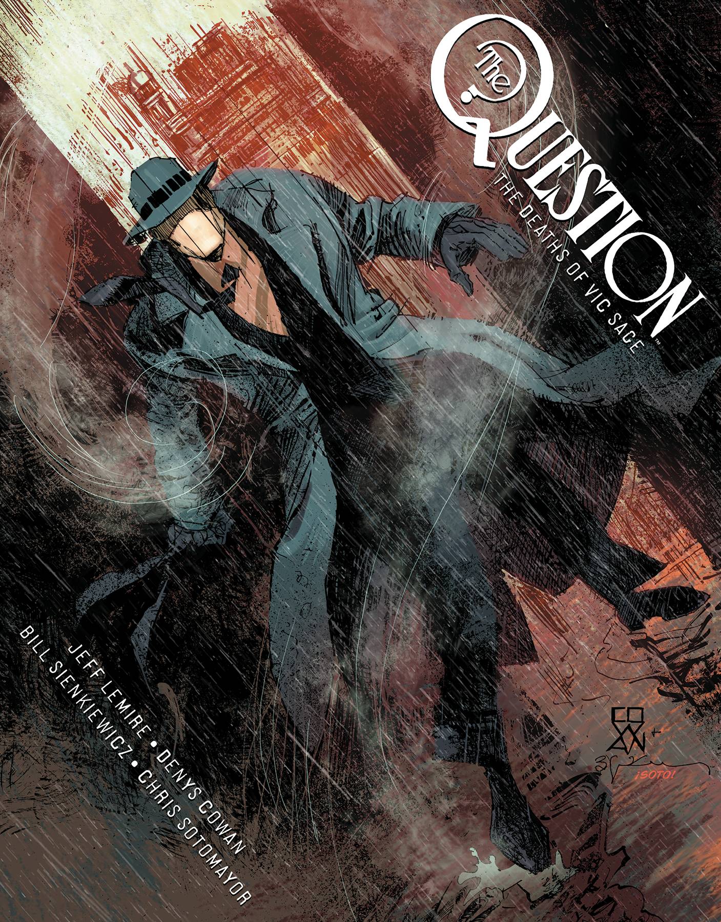 QUESTION THE DEATHS OF VIC SAGE #1 (OF 4)